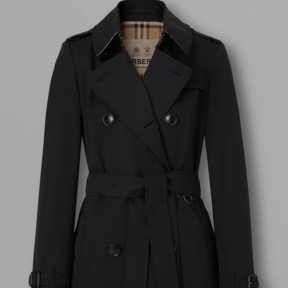 🎈Authentique Burberry Amberford Hooded Trench Coat